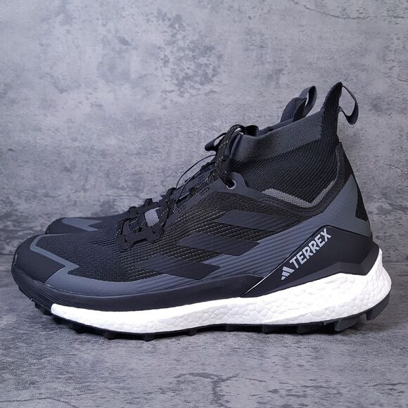 adidas Other - ADIDAS Terrex Free Hiker 2.0 Hiking Shoes Boots Mens 12 Black White